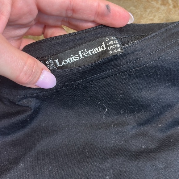 Louis Feraud vintage queen of hearts top size 12 - Picture 2 of 11